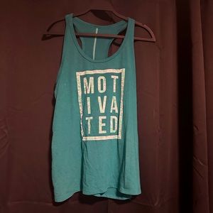 Motivated Workout tank top